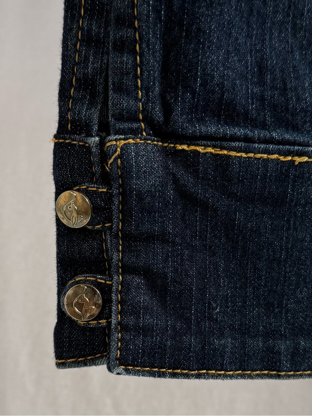 Y2K Baby Phat Cropped Jeans - Picture 5 of 6